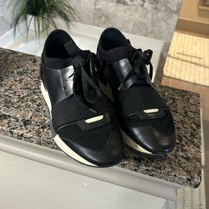 Balenciaga sneakers.